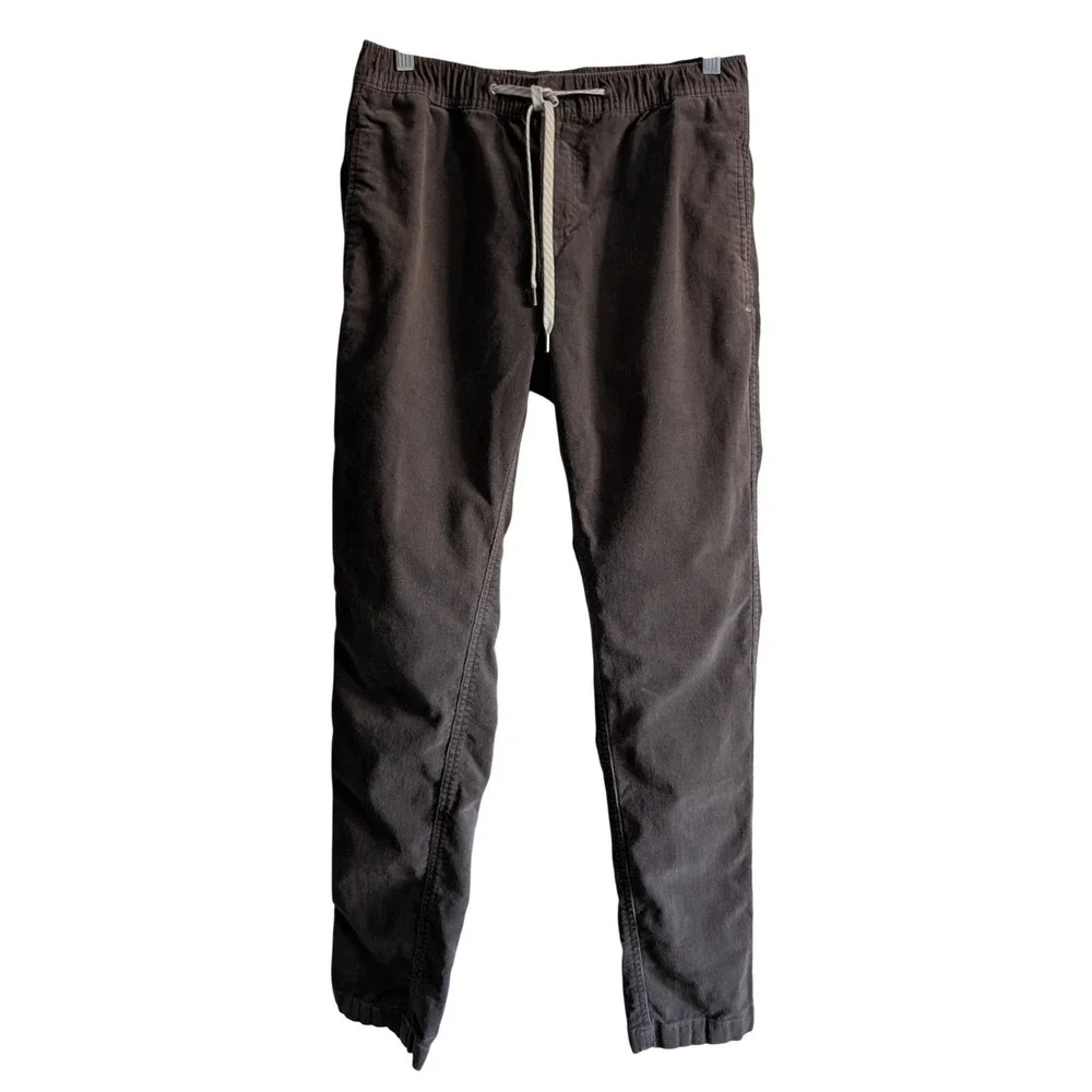 VUORI Corduroy Optimist Pants Men Small Cocoa Brown V440